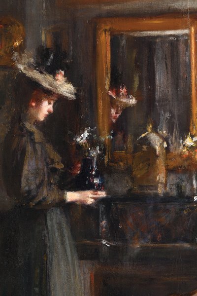 Woman in an Interior by Albert de Belleroche